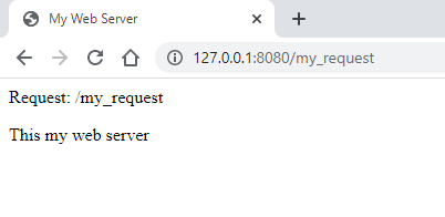 python web server http.server