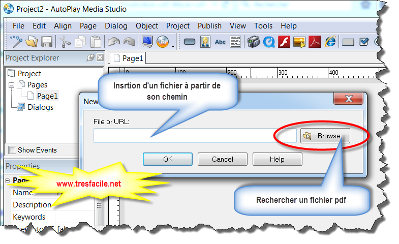 Pourquoi perd-on des mois et des années  à développer par des outils de   développement traditionnels tels que C, C++, Java, Visual Basic et   Delphi,télécharger autoplay media studio gratuit pour créer votre propre dvd   ou cd autorun AutoPlay Media Studio dispose d’une interface simple et   conviviale 