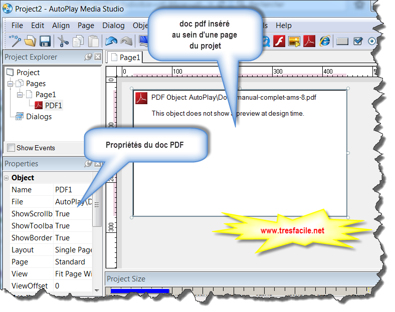 il existe un moyen plus simple de le faire grâce à AutoPlay Media   Studio.télécharger autoplay media studio gratuit pour créer votre propre dvd   ou cd autorun AutoPlay Media Studio dispose d’une interface simple et   conviviale 