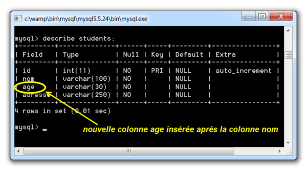 Manipulation Des Tables MySql Tr s Facile