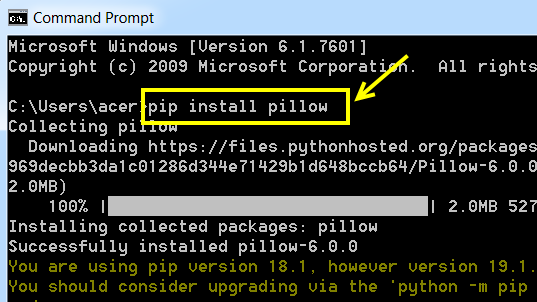 install pil python 3 windows