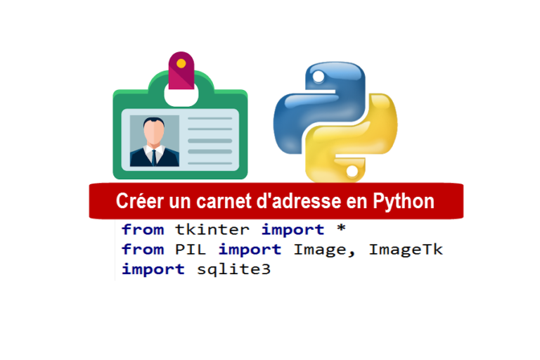 Projet Python Créer un d’adresse ( Adress Book) Très Facile