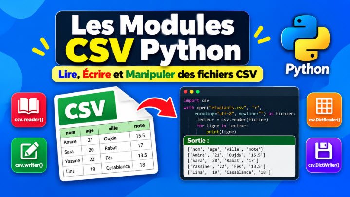 Le module csv Python