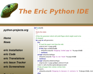 L’IDE ERIC PYTHON – Très Facile