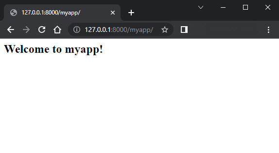 première application django start app