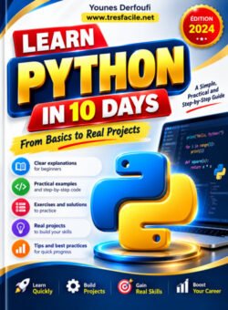 Learn Python in 10 days with clear lessons, practical examples, exercises, real projects, and step-by-step guidance.