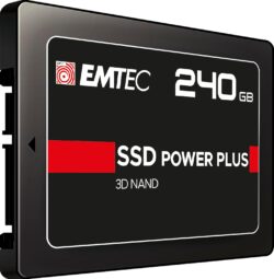 EMTEC SSD interne X150 240 Go, noir