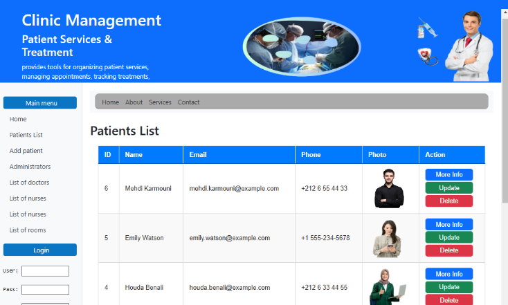 Gestion d'un cabinet médical avec django (Clinic Management)