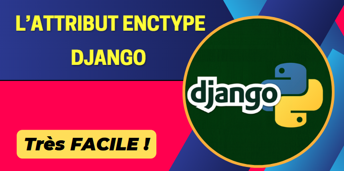 L'attribut enctype="multipart/form-data" dans Django