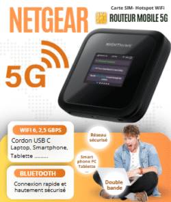 Routeur NETGEAR Wifi 6 5 G Bluetooth