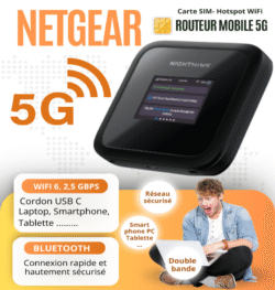 Routeur NETGEAR Wifi 6 5 G Bluetooth
