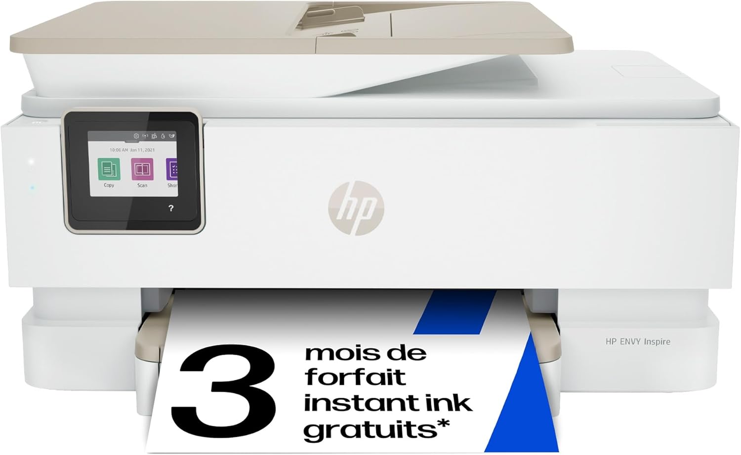 HP Envy Inspire 7920e, 242Q0B, Imprimante Multifonction à Jet d'Encre A4 Couleur, Recto Verso Automatique, 22 ppm, Wi-Fi, HP Smart,