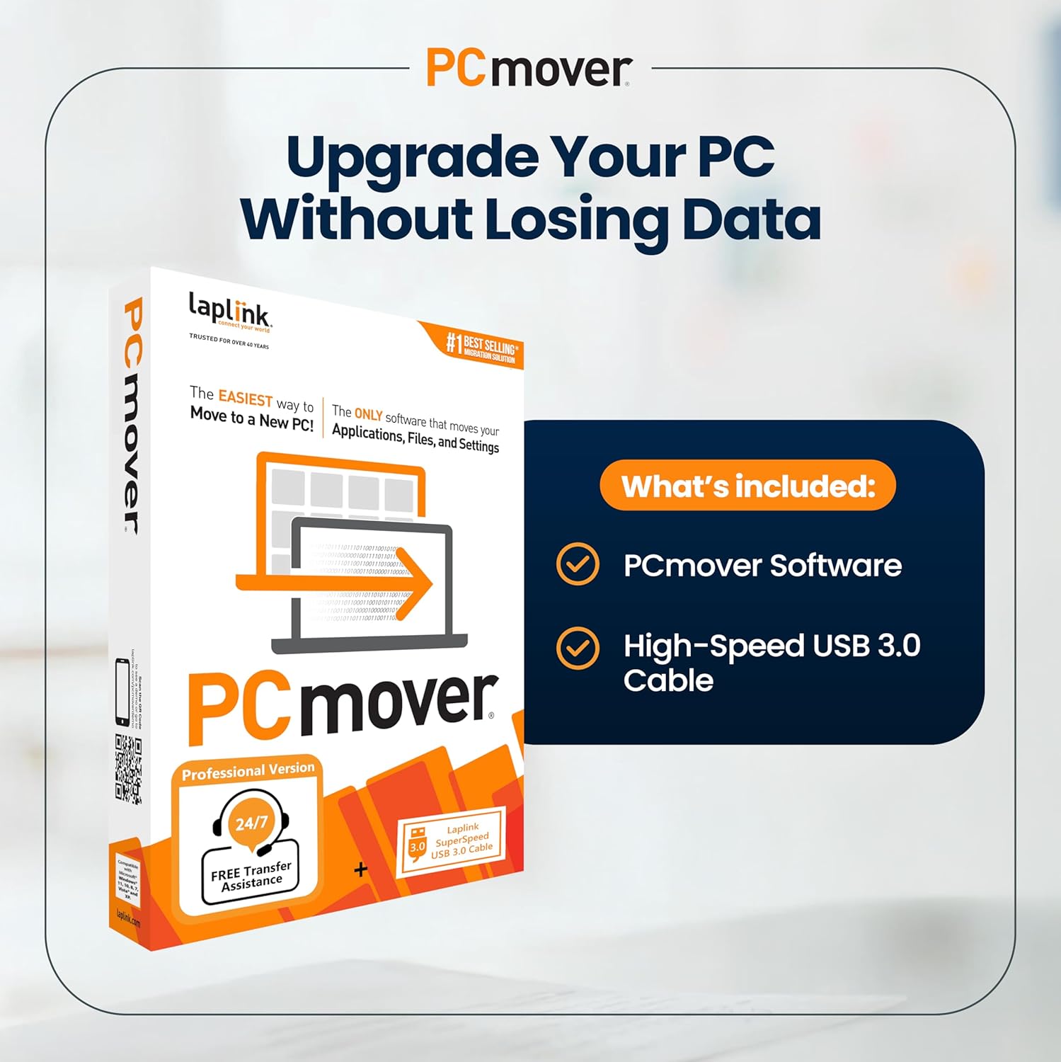 Laplink PCmover Professional 11 - Logiciel de Migration Complète pour Windows – Image 2
