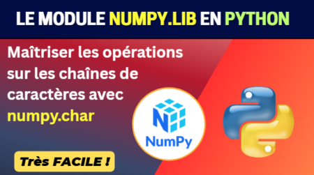 numpy.lib python: manipulation de mémoire, gestion des types de données en python