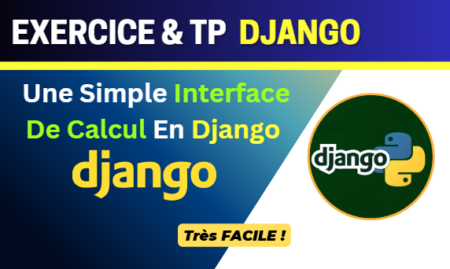 Exercices TP django interface web de calcul simple - solution