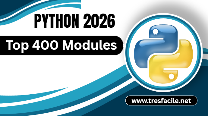 top liste des 400 bibliothèques et modules python les plus utilisés