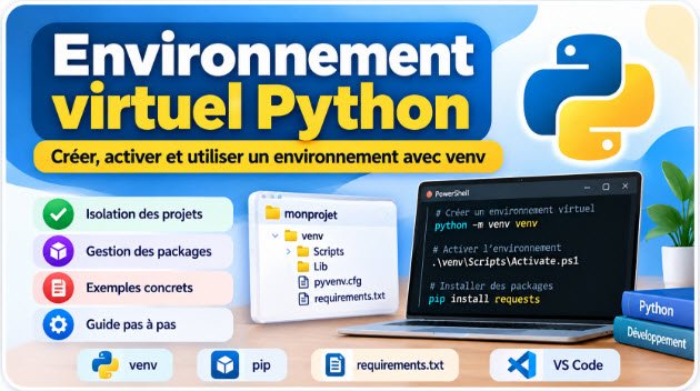 activer ou désactiver un environnement virtuel python