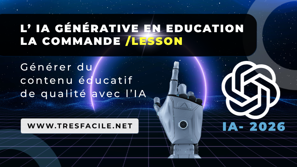 La commande ChatGPT /lesson pour générer une leçon structurée