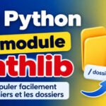 Python- module pathlib - manipulation des fichiers et dossiers