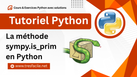arithmétique avec la fonction sympy is_prim python