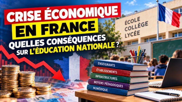 Crise économique en France : quelles conséquences sur l'Éducation nationale ?