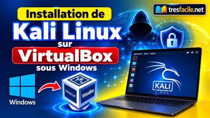 cybersécurité: installation de kali linux sous windows sur virtualbox